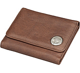 Image of Leather Collections Bison Leather Ladies Trifold Wallets