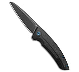 Image of Legion Steel The Asgeir Frame Lock Knife Black Ti + Shred CF 3.5 Black SW 2CD9577F