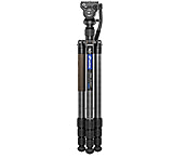 Image of Leofoto LX-284CT-BV-5B Reversible Travel Tripod w/ Bino Fluid Head Kit
