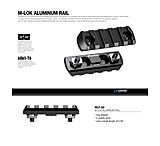 Image of Leofoto MLP-60 M-LOK QR Plates - Picatinn