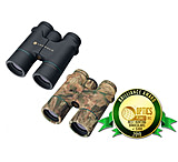 Image of Leupold Wind River Cascades Green Ring 10x42mm Binoculars Advantage Timber Camo