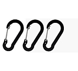 Image of Lewis N Clark Aluminum Carabineer - 3 Pack 113