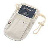 Image of Belle Hop RFID Ivory Neck Stash Security Pouch 7271