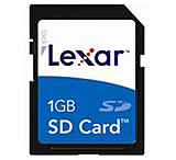 Image of Lexar 1 GB Secure Digital SD Memory Card SD1GB296