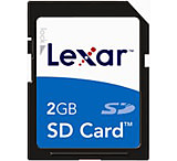 Image of Lexar 2 GB Secure Digital SD Memory Card SD2GB231