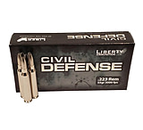 Liberty Ammunition Civil Defense .223 Remington 55 grain Fragmenting Hollow Point Centerfire Rifle Ammunition