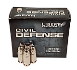 Liberty Ammunition Civil Defense, .357 SIG, 50 Grain, HP, Brass Case, Centerfire Pistol Ammo, 20 Rounds Box, LA-CD-357 Sig-053