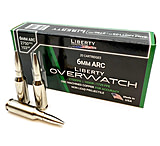 Image of Liberty Ammunition OVERWATCH 6mm ARC 103 Grain Hollow Point Brass Cased Rifle Ammunition