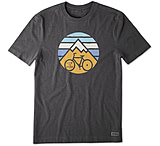 Image of Life Is Good Crusher Tee Clean Mountain Bike T-Shirt - Men's