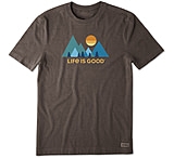 Image of Life Is Good Crusher Tee Minimalist Landscape T-Shirt - Men's
