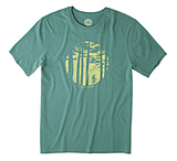 Image of Life Is Good Mountain Bike Woods Smooth Tee Men's