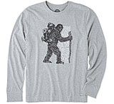 Image of Life Is Good Walk on the wild Side Long Sleeve Crusher Tee Men's