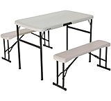 Image of Lifetime Products Folding Picnic Table with Benches