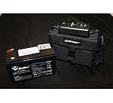 Image of Lightforce Performance Lighting Carry Bag w/ Cig Socket And Battery - 12V 9 A/H Battery