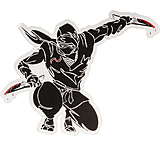 Image of Liong Mah Designs Ninja Sticker Fixed Blade Knife
