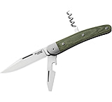 Image of Lionsteel Jack Linerlock Green Micarta Folding Knife