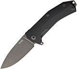 Image of Lionsteel KUR Linerlock Bl Stonewash Folding Knife