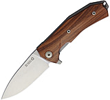 Image of Lionsteel KUR Linerlock Santos Wood Folding Knife