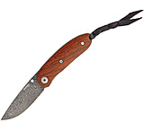 Image of Lionsteel Mini Damascus Cocobolo Handle Folding Knife