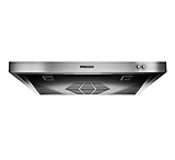 Image of Lippert 732498 12V Ventless Range Hood With Charcoal Filter Stainless Steel