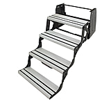 Image of Lippert 432698 Alumi Tread Manual Steps Quad Step