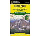 Image of National Geographic Longs and McHenrys Peak Trail Map