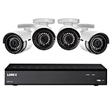 Image of Lorex 1080p HD Security Camera System w/ 4 Bullet Cameras &amp; Lorex Cirrus Connectivity