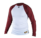Image of Louisville Slugger Youth Slugger Compression-Fit Raglan Long Sleeve Shirt - Men's