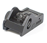 Image of LPA Adjustable Rear Shotgun Tritium Sights - Picatinny Rail