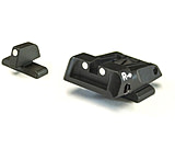 LPA Adjustable White Dot Sight Set, Beretta APX, Black, SPS10XE30