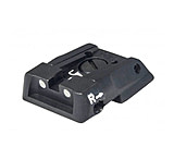 LPA Adjustable White Dot Sight Set Sight - MPS2 Baby-eagle, H&amp;K Jericho, Striker, Black, MPS2TA30