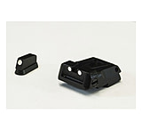 LPA SPS Fully Adjustable White Dot Sight Set For CZ Shadow, Black, SPS06CZ30