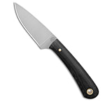 Image of LT Wright Knives LT Wright Frontier Valley A2 Fixed Blade Black Micarta 3 Satin F33DA4FA