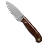 Image of LT Wright Knives Patriot Fixed Blade Brown Burlap Micarta 2.6 Satin O1 F0C3D426