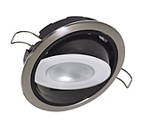 Image of Lumitec Mirage 305 Lumens LED Positionable Down Dimming Light w/ White Dimming/ Red/Blue Non-Dimming / Bezel
