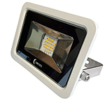 Image of Lunasea Lighting 10W Slimline 1200 Lumens 120VAC Only LED Floodlight w/ White Housing