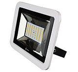Image of Lunasea Lighting 35W Slimline 120/240VAC Only 4500 Lumens LED Floodlight w/ White Housing