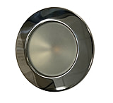 Image of Lunasea Lighting Gen 3 Indoor/Outdoor Recessed 3.5in LED 2700K 85 CRI Dimmable COB Light w/Polished SS Bezel