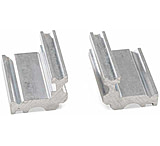 Luth-AR Barrel Vise Jaws AR-15/M16, Silver Brushed, Silver, VJ-01