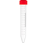 Image of LW Scientific 15ml Test Tubes w/Red cap
