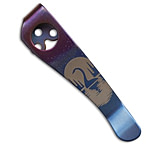 Image of Lynch Northwest Spyderco Para 2 Right Hand Titanium Pocket Clip - Nessie D41E4A68
