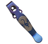 Image of Lynch Northwest Spyderco Shaman Titanium Pocket Clip - Nessie 2A2C61B9