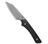 Image of Lynch Northwest Lynch NW Swift Six Fixed Blade Knife Black Micarta 2.62 Service Cru-Wear E63D6649