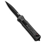 Image of M&amp;P Smith &amp; Wesson M&amp;P OTF Spring Assisted Spear Point Knife Gray 3.5 Black*DISC* DA8D66A8