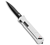 Image of M&amp;P Smith &amp; Wesson M&amp;P OTF Spring Assisted Spear Point Knife White 3.5 Black D85077A7