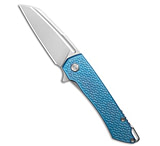 Image of MachineWise Mojave Flipper Knife Blue Turtle Ti 3.50 SW S90V 8A2FC2B5