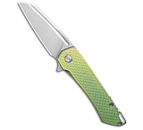Image of MachineWise Mojave Flipper Knife Green Mosaic Ti 3.50 SW S90V 370B6D6E
