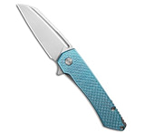 Image of MachineWise Mojave Flipper Knife Ice Blue Mosaic Ti 3.50 SW S90V 37928D8D