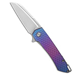 Image of MachineWise Mojave Flipper Knife Midnight Fade Stars Ti 3.50 SW S90V E23DDBA6