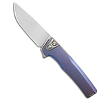 Image of MachineWise Sonora Button Lock Knife Blurple Smooth Ti 3.38 SW S90V 659103A7